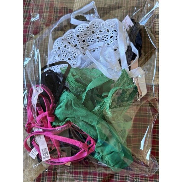Victoria's Secret Other - Victoria’s Secret Underwear Lot Five Pair Retail 125 NWT